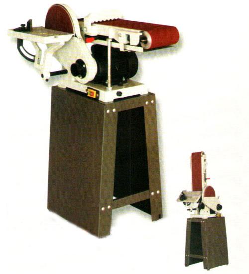 ماشین سنباده نواری با عرض 150 میلیمتر پایه دار محک مدل BDS-230